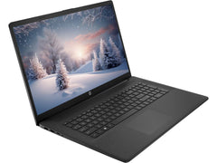 HP 17.3" Business Laptop Computer, 32GB RAM 1.2TB Storage (1TB SSD + 256GB Docking Station), 10-Core Intel Core i5, Windows 11 Pro with Microsoft Office, PLUSERA Earphones, Black