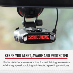 Cobra RAD 490i Laser Radar Detector, New Model with Long Range Detection