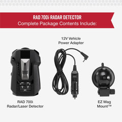 Cobra RAD 490i Laser Radar Detector, New Model with Long Range Detection