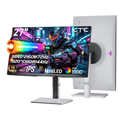 KTC 27 Inch QHD Gaming Monitor 220Hz, 2K Fast IPS with Speakers, H27T22C-3