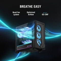 ASUS ROG G700 (2025) Gaming Desktop PC, Intel® Core™ Ultra 7 265F Processor, NVIDIA® GeForce RTX™ 5070, 1TB M.2 NVMe™ PCIe® 4 SSD, 32GB DDR5 RAM, Windows 11 Pro, G700TF-XS776