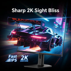 KTC 27 Inch QHD Gaming Monitor 220Hz, 2K Fast IPS with Speakers, H27T22C-3