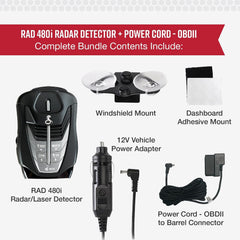 Cobra RAD 490i Laser Radar Detector, New Model with Long Range Detection