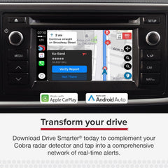 Cobra RAD 490i Laser Radar Detector, New Model with Long Range Detection