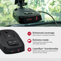 Cobra RAD 490i Laser Radar Detector, New Model with Long Range Detection