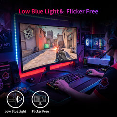 KTC 27 Inch QHD Gaming Monitor 220Hz, 2K Fast IPS with Speakers, H27T22C-3