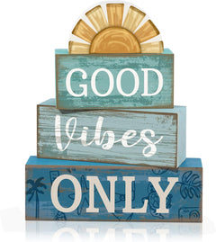 Lineshading 4 Pcs Pink Halloween Tiered Tray Decor, Wooden Ghost Signs