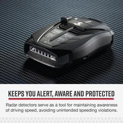 Cobra RAD 490i Laser Radar Detector, New Model with Long Range Detection