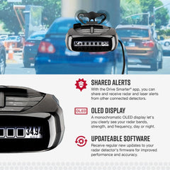 Cobra RAD 490i Laser Radar Detector, New Model with Long Range Detection