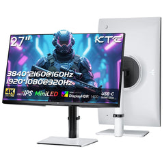 KTC 27 Inch QHD Gaming Monitor 220Hz, 2K Fast IPS with Speakers, H27T22C-3