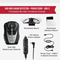 Cobra RAD 490i Laser Radar Detector, New Model with Long Range Detection
