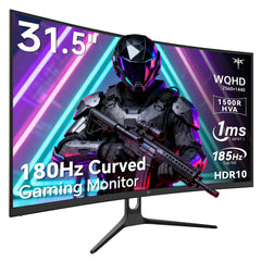 KTC 27 Inch QHD Gaming Monitor 220Hz, 2K Fast IPS with Speakers, H27T22C-3