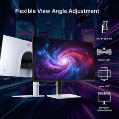 KTC 27 Inch QHD Gaming Monitor 220Hz, 2K Fast IPS with Speakers, H27T22C-3