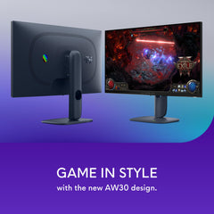Alienware 34 Curved Gaming Monitor – AW3425DWM - 34-inch WQHD 180Hz 1ms Display, 1500R, AMD FreeSync Premium, VESA AdaptiveSync.