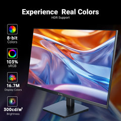 KTC 27 Inch QHD Gaming Monitor 220Hz, 2K Fast IPS with Speakers, H27T22C-3