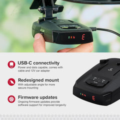 Cobra RAD 490i Laser Radar Detector, New Model with Long Range Detection