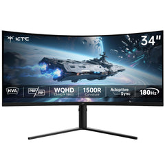 KTC 27 Inch QHD Gaming Monitor 220Hz, 2K Fast IPS with Speakers, H27T22C-3