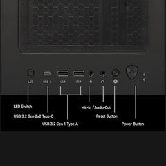 msi Codex Z2 Gaming Desktop, AMD R7-8700F, RTX 5070, 32GB DDR5, 2TB SSD