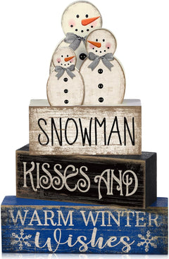 Lineshading 4 Pcs Pink Halloween Tiered Tray Decor, Wooden Ghost Signs