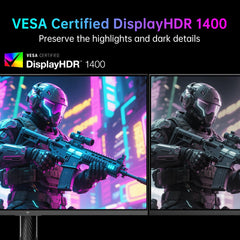 KTC 27 Inch QHD Gaming Monitor 220Hz, 2K Fast IPS with Speakers, H27T22C-3