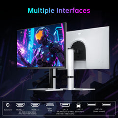 KTC 27 Inch QHD Gaming Monitor 220Hz, 2K Fast IPS with Speakers, H27T22C-3