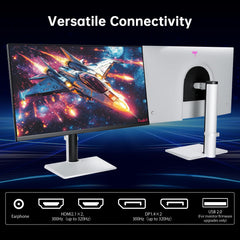 KTC 27 Inch QHD Gaming Monitor 220Hz, 2K Fast IPS with Speakers, H27T22C-3