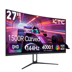 KTC 27 Inch QHD Gaming Monitor 220Hz, 2K Fast IPS with Speakers, H27T22C-3