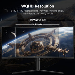KTC 27 Inch QHD Gaming Monitor 220Hz, 2K Fast IPS with Speakers, H27T22C-3
