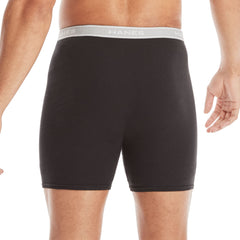 Hanes mens Underwear Boxer Briefs Pack, Cool & Breathable Cotton Moisture-wicking Underwear for Men, No Ride Up