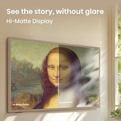 Hisense 85“ Hi-QLED 4K S7 CanvasTV Series Google Smart Art TV (85S7SG, 2026 New) - 144Hz, Art Gallery, Dolby Vision HDR, Anti-Glare Panel, Hi-Matte Display, Frame & UltraSlim Wall Mount Included