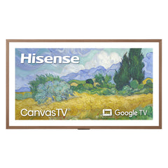 Hisense 85“ Hi-QLED 4K S7 CanvasTV Series Google Smart Art TV (85S7SG, 2026 New) - 144Hz, Art Gallery, Dolby Vision HDR, Anti-Glare Panel, Hi-Matte Display, Frame & UltraSlim Wall Mount Included