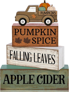 Lineshading 4 Pcs Pink Halloween Tiered Tray Decor, Wooden Ghost Signs