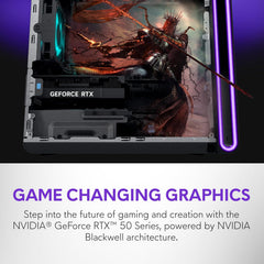 Alienware Aurora Gaming Desktop, RTX 5070, Intel Core Ultra 7 265F