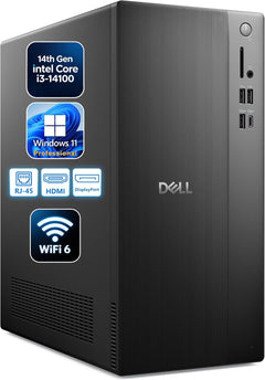 Dell Pro Tower Desktop PC Business Computer, 16GB DDR5, 512GB SSD