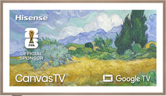 Hisense 85“ Hi-QLED 4K S7 CanvasTV Series Google Smart Art TV (85S7SG, 2026 New) - 144Hz, Art Gallery, Dolby Vision HDR, Anti-Glare Panel, Hi-Matte Display, Frame & UltraSlim Wall Mount Included