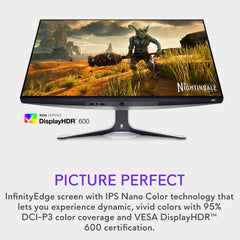Alienware 34 Curved Gaming Monitor – AW3425DWM - 34-inch WQHD 180Hz 1ms Display, 1500R, AMD FreeSync Premium, VESA AdaptiveSync.