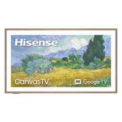 Hisense 85“ Hi-QLED 4K S7 CanvasTV Series Google Smart Art TV (85S7SG, 2026 New) - 144Hz, Art Gallery, Dolby Vision HDR, Anti-Glare Panel, Hi-Matte Display, Frame & UltraSlim Wall Mount Included