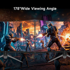 KTC 27 Inch QHD Gaming Monitor 220Hz, 2K Fast IPS with Speakers, H27T22C-3