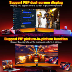 SANSUI 24 Inch Curved 160Hz Gaming Monitor,1500R Curved Gaming Monitor