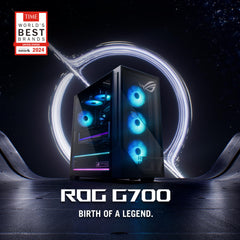 ASUS ROG G700 (2025) Gaming Desktop PC, Intel® Core™ Ultra 7 265F Processor, NVIDIA® GeForce RTX™ 5070, 1TB M.2 NVMe™ PCIe® 4 SSD, 32GB DDR5 RAM, Windows 11 Pro, G700TF-XS776
