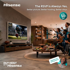 Hisense 85“ Hi-QLED 4K S7 CanvasTV Series Google Smart Art TV (85S7SG, 2026 New) - 144Hz, Art Gallery, Dolby Vision HDR, Anti-Glare Panel, Hi-Matte Display, Frame & UltraSlim Wall Mount Included