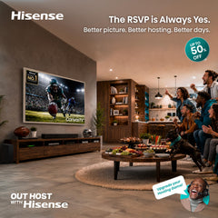 Hisense 85“ Hi-QLED 4K S7 CanvasTV Series Google Smart Art TV (85S7SG, 2026 New) - 144Hz, Art Gallery, Dolby Vision HDR, Anti-Glare Panel, Hi-Matte Display, Frame & UltraSlim Wall Mount Included