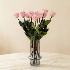 Long Stem Roses | Light Pink Roses